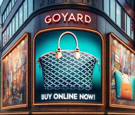 goyard usa online store|where can you buy Goyard.